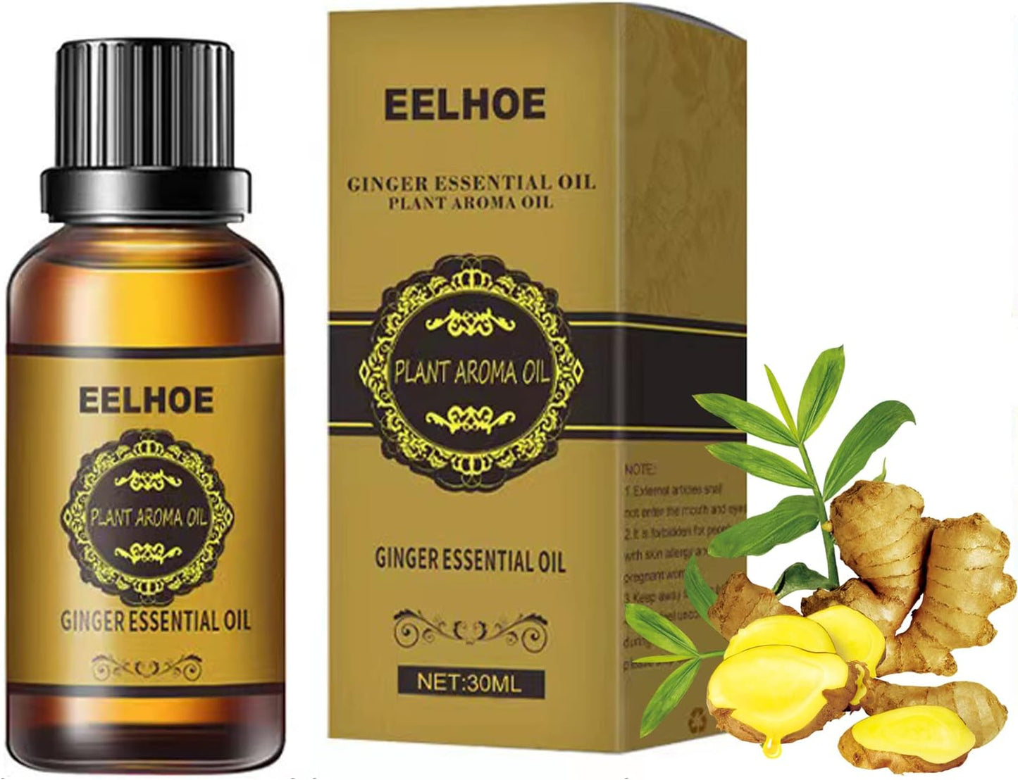 Slimming Ginger Essential Oil (3 BOTTLES).