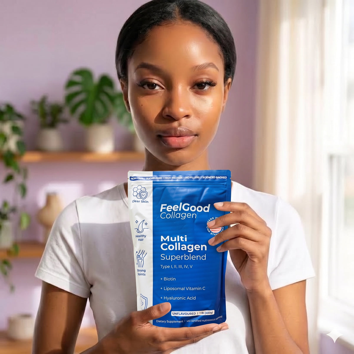 Multi Collagen Peptides Powder - Skin