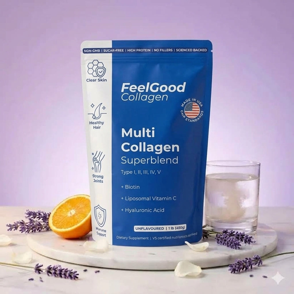 Multi Collagen Peptides Powder - Skin