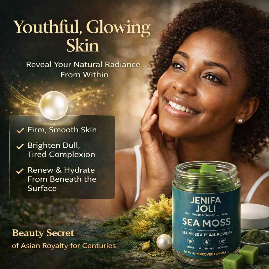 Sea Moss & Pearl Powder Gummies.