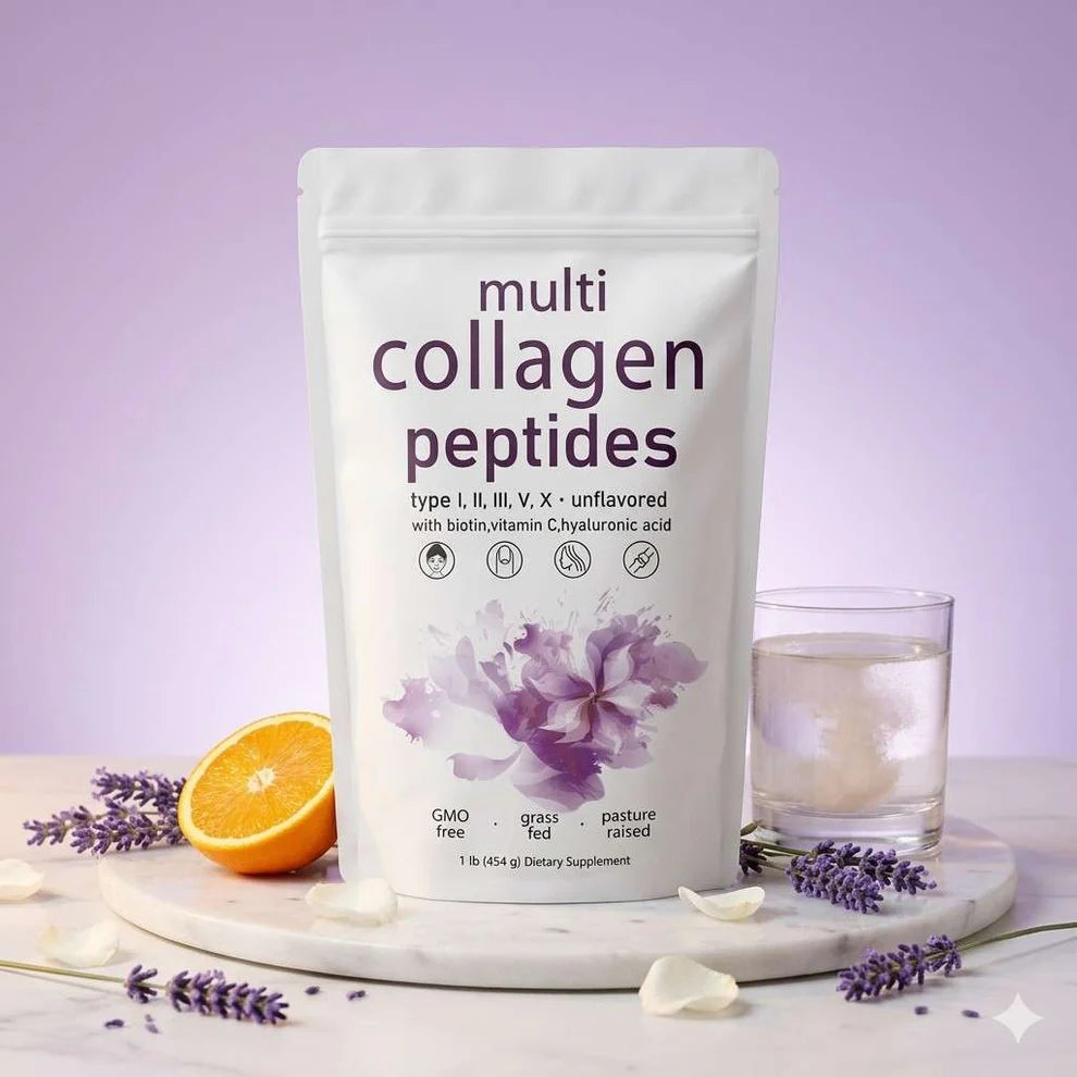 Multi Collagen Peptides Powder - Skin