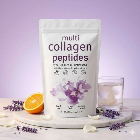 Multi Collagen Peptides Powder - Skin